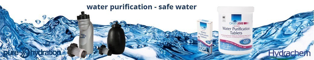 water purification - safe water anywhere anytime