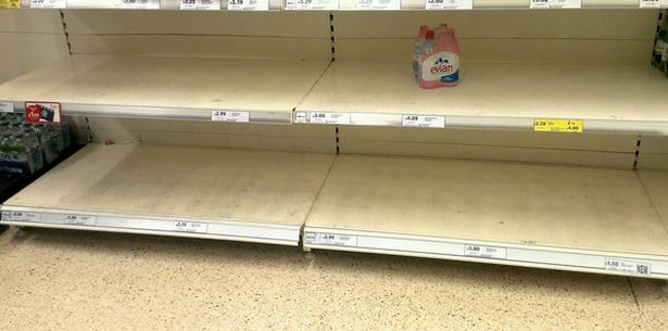 panic buying - empty supermarket shelves | source http://i3.mirror.co.uk/incoming/article6212126.ece/ALTERNATES/s615b/water2.png