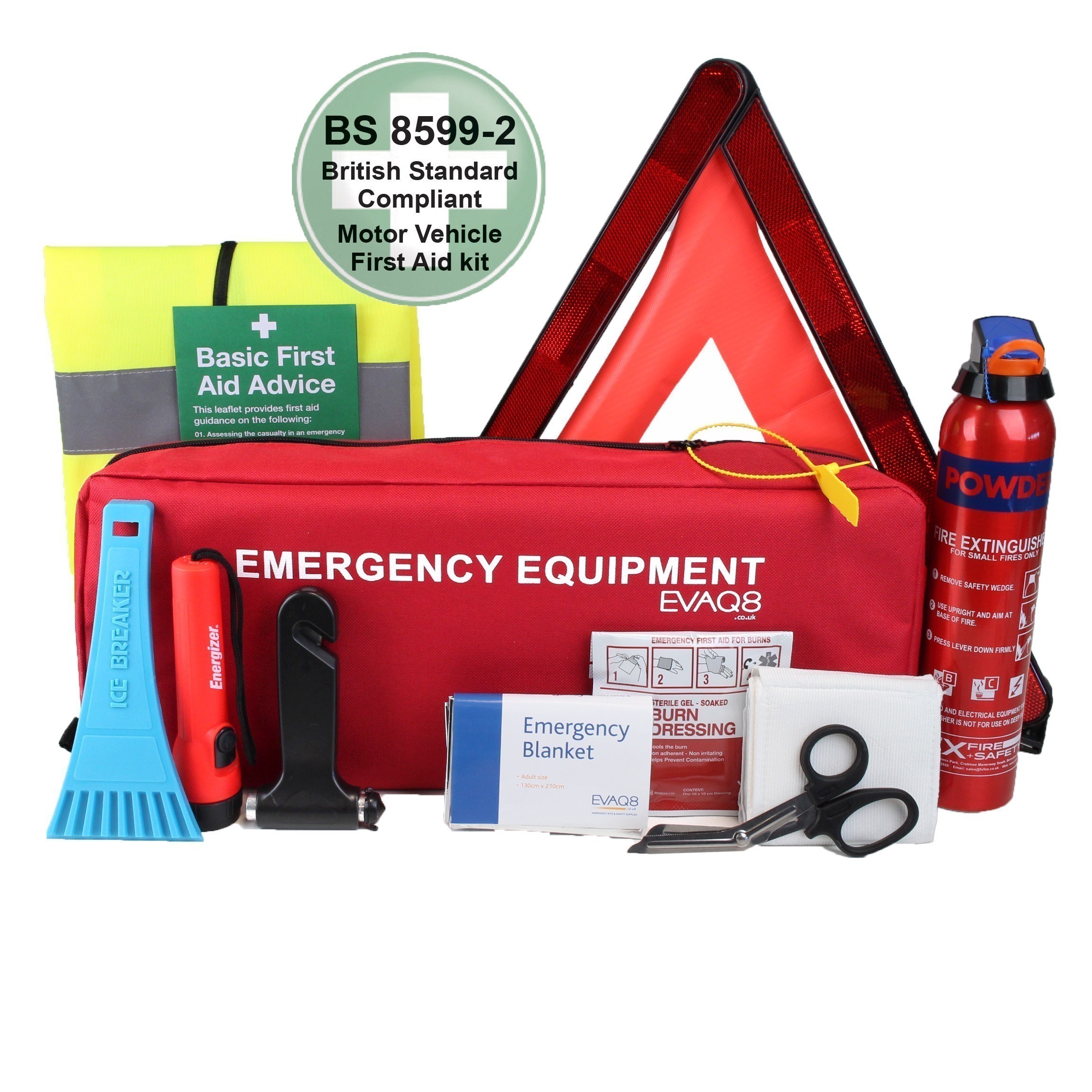 Car Safety Kit with Fire Extinguisher