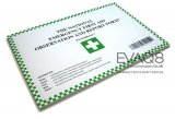 First Aid Form Pad Observation and Report FAF