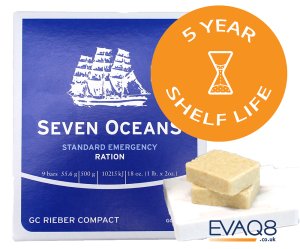 five year shelf life standard emergency food ration pack