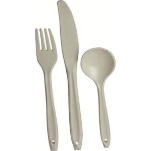 Lightweight Knife Fork Spoon Set - indestructible