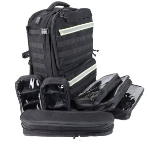 tactical backpack and internal compartments