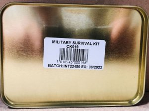 BCB Military Survival Tin