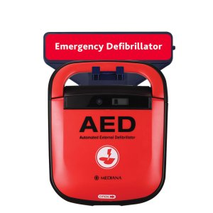 AED with Wall Bracket for the workplace