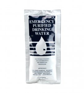Emergency Drinking Water 125ml Sachet