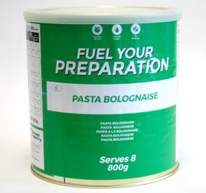 Freeze Dried Tin Pasta Bolognaise