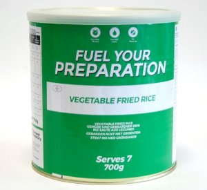 Freeze Dried Tin Vegetable Fried Rice