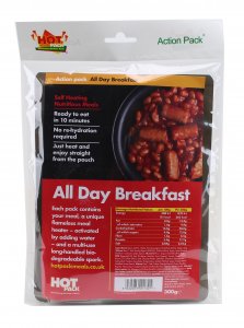 Action Pack Self Heating Meal Kit All Day Breakfast
