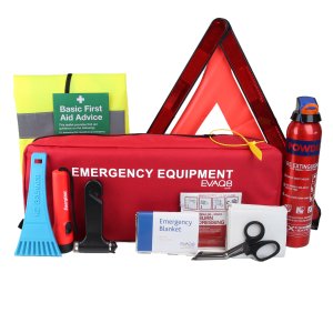 Advanced Car Safety Pack With BS8599-2 Motor Vehicle First Aid Kit