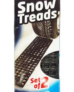 Compact Pack  of Snow Treads for Car Wheel Traction Set of Two