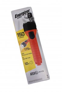 Energizer ATEX Torch Intrinsically Safe & Waterproof 150 lumens