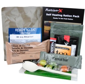ration-x self heating ration menu A