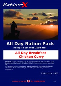 Day Ration Food Pack Menu 5