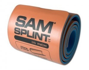 SAM Splint Original 90cm Multi-Purpose Splint Orange