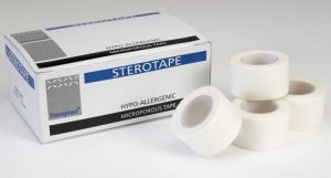 Hypo-Allergenic Microporous Tape Box of 12 Rolls