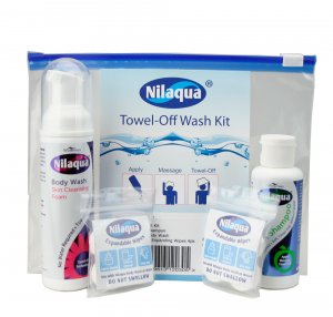 travel wash kit no water required