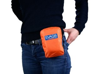EVAQ8 orange first aid belt pouch 