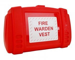 Fire Warden Vest Wall Box suitable for storing vests in any room