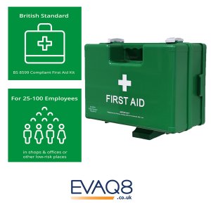 work first aid kit for 25 to 100 employees