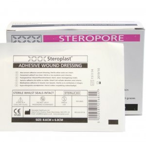 Adhesive Wound Dressing Pack of 25 8.6cm x 6cm