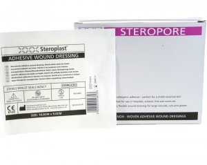 Adhesive Wound Dressing Pack of 25 10cm x 9cm