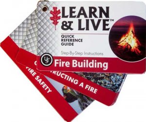Pocket Guide Fire Building Cards