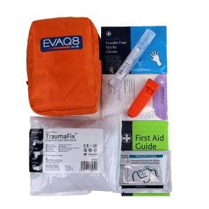 Forestry Worker Personal First Aid Kit in Belt Pouch