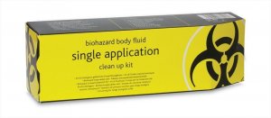 Biohazard Body Fluids Clean-Up Kit Single