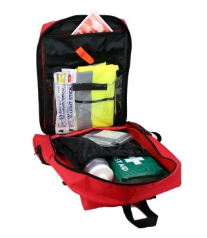 showing internal compartments
