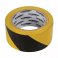 Hazard Warning Tape Yellow Black self-adhesive PVC tape