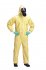 Tychem C Coverall Protection Against Biohazards & Chemicals Type 3, 4, 5 & 6