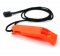 Orange Safety and Survival Whistle with Neck Lanyard