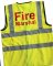Fire Marshal Vest High Visibility Identification Vest
