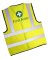 yellow first aider tabbard