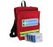 50 emergency blankets in a red rucksack ready for evacuations