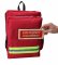 EVAQ8 removable emergency equipment sign red rucksack