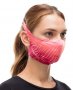 Buff fabric mask with replaceable filters