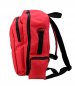 red rucksack side view